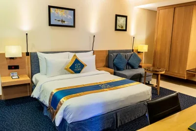 Suite doble con vista a la ciudad — Ciao SaiGon Hotel & Spa